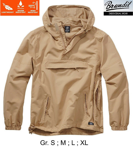 Brandit windbreaker light sand - brandit,