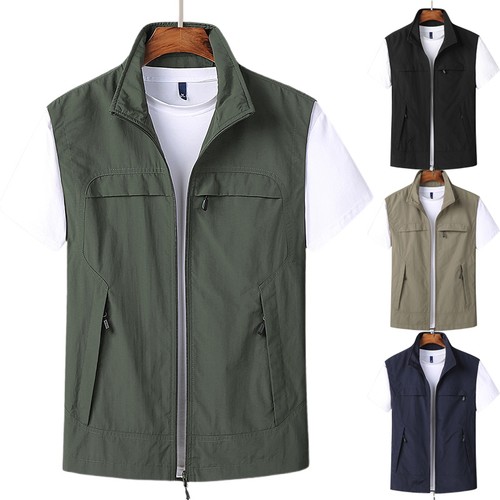 Casual herren weste jacke top - casual,
