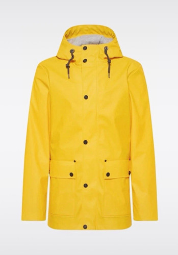 Regenjacke gelb mit kapuze - gelb,