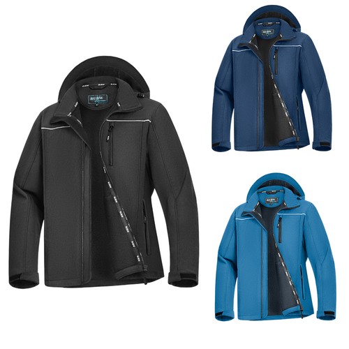 Herren softshell jacke mit - herren,