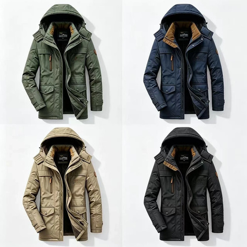 Herren winterjacke parka - herren,