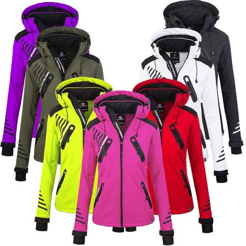 Rock creek damen softshell - rock,